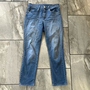 💙 rag & bone jeans boyfriend fit stretchy size 28 light medium wash